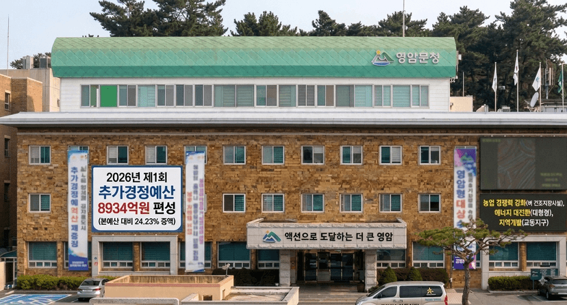 2026년도 추가경정예산안을 제출한 영암군
